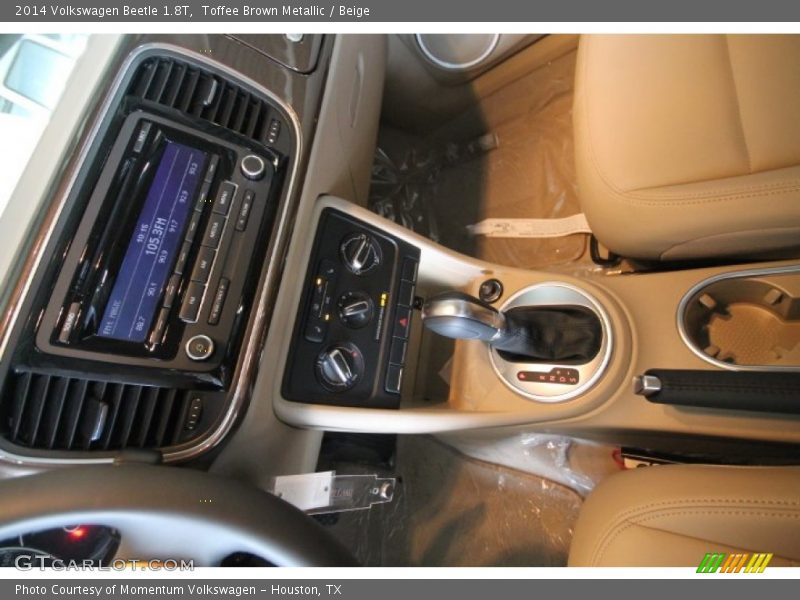 Toffee Brown Metallic / Beige 2014 Volkswagen Beetle 1.8T