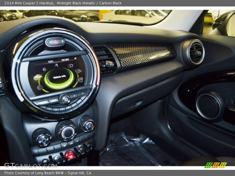 Midnight Black Metallic / Carbon Black 2014 Mini Cooper S Hardtop