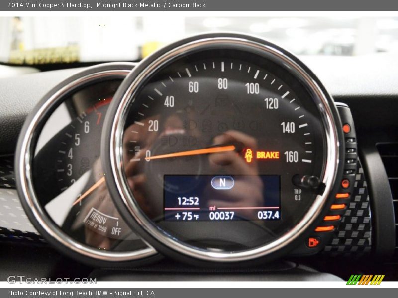 Midnight Black Metallic / Carbon Black 2014 Mini Cooper S Hardtop
