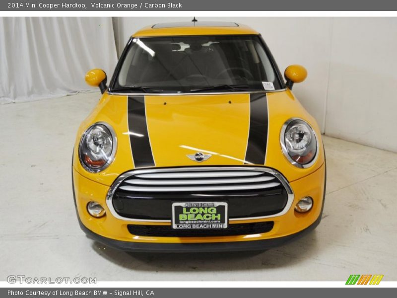 Volcanic Orange / Carbon Black 2014 Mini Cooper Hardtop