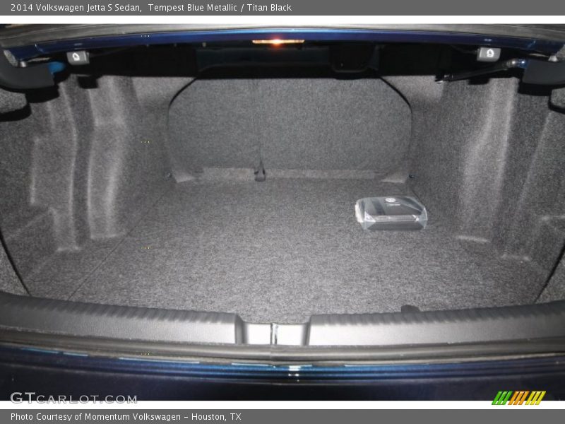 Tempest Blue Metallic / Titan Black 2014 Volkswagen Jetta S Sedan