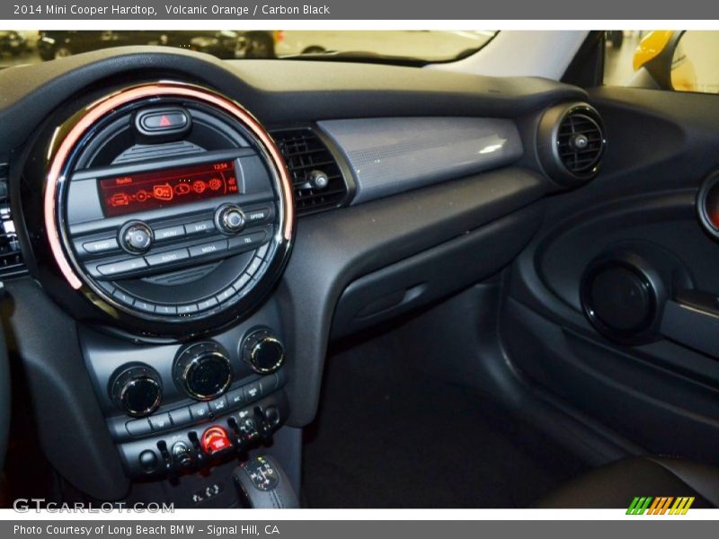 Volcanic Orange / Carbon Black 2014 Mini Cooper Hardtop
