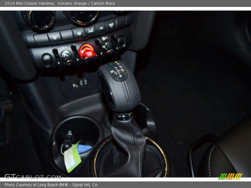 Volcanic Orange / Carbon Black 2014 Mini Cooper Hardtop