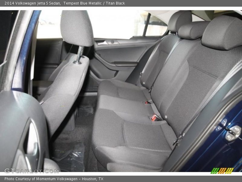 Tempest Blue Metallic / Titan Black 2014 Volkswagen Jetta S Sedan