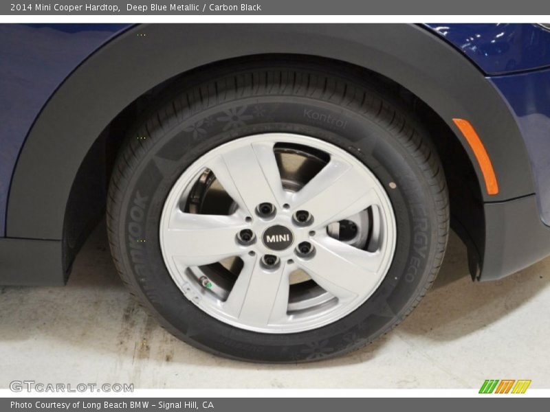 Deep Blue Metallic / Carbon Black 2014 Mini Cooper Hardtop