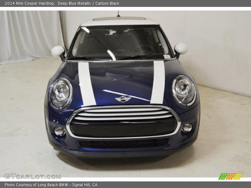 Deep Blue Metallic / Carbon Black 2014 Mini Cooper Hardtop