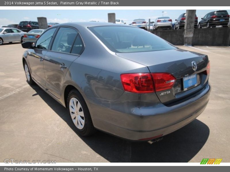 Platinum Gray Metallic / Titan Black 2014 Volkswagen Jetta S Sedan