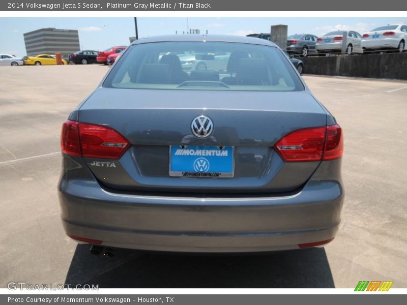 Platinum Gray Metallic / Titan Black 2014 Volkswagen Jetta S Sedan