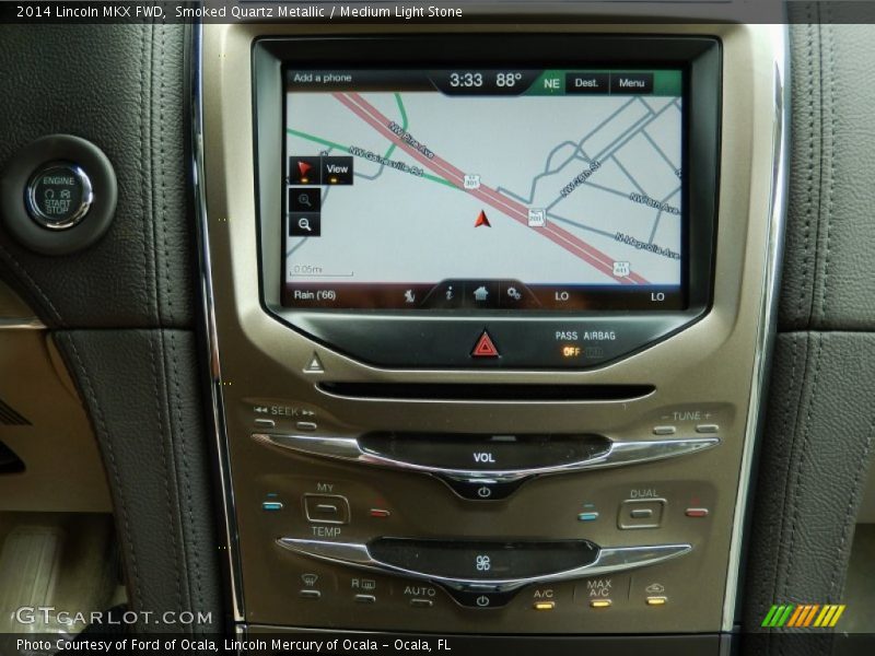 Smoked Quartz Metallic / Medium Light Stone 2014 Lincoln MKX FWD