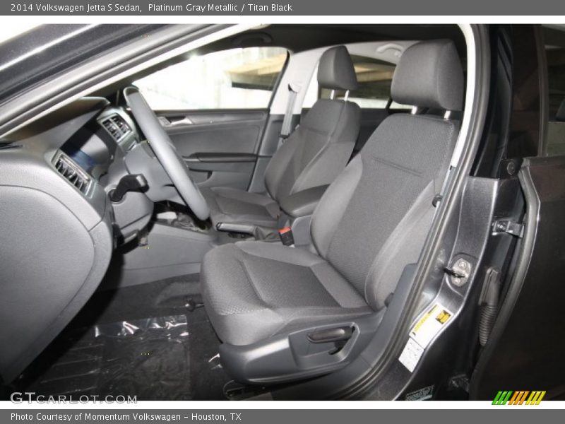 Platinum Gray Metallic / Titan Black 2014 Volkswagen Jetta S Sedan
