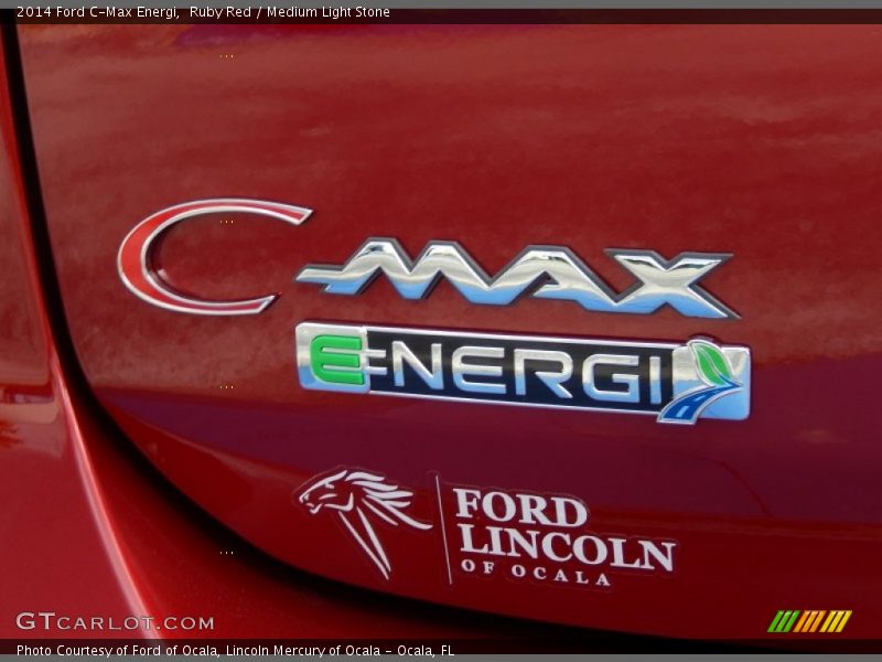 Ruby Red / Medium Light Stone 2014 Ford C-Max Energi