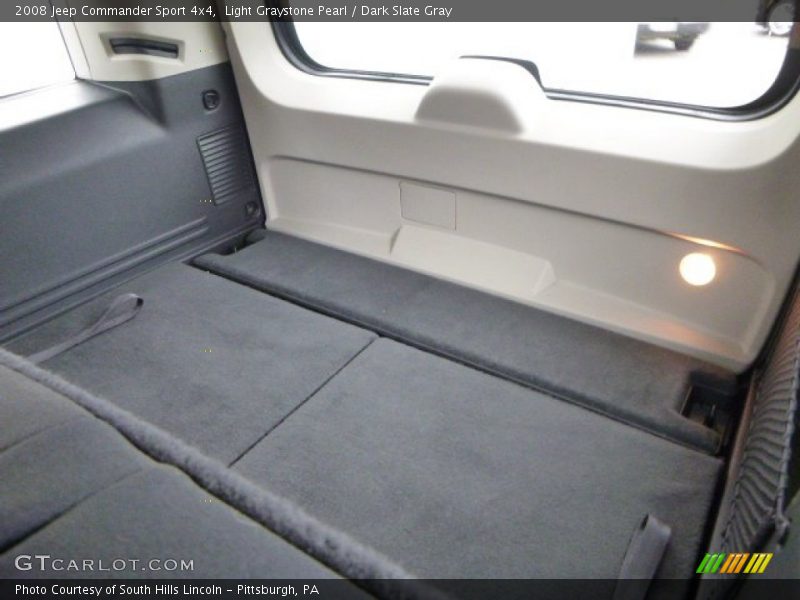 Light Graystone Pearl / Dark Slate Gray 2008 Jeep Commander Sport 4x4