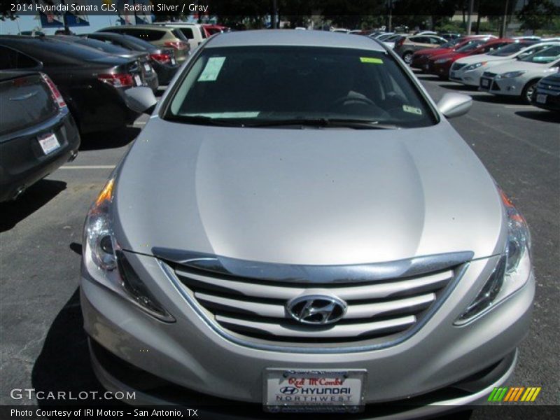Radiant Silver / Gray 2014 Hyundai Sonata GLS