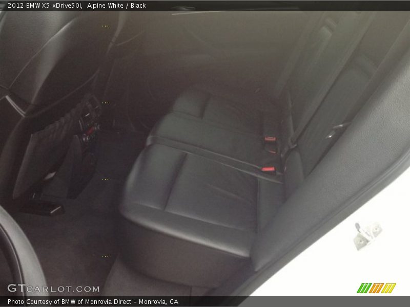 Alpine White / Black 2012 BMW X5 xDrive50i
