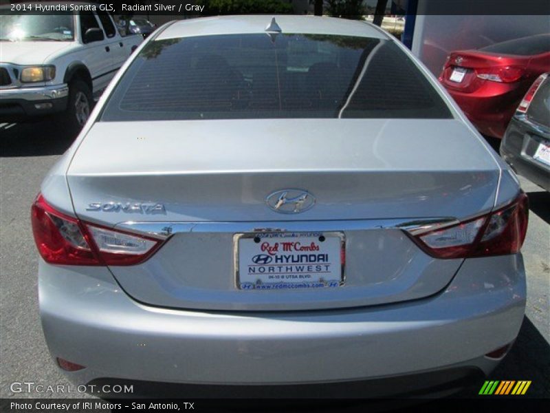 Radiant Silver / Gray 2014 Hyundai Sonata GLS