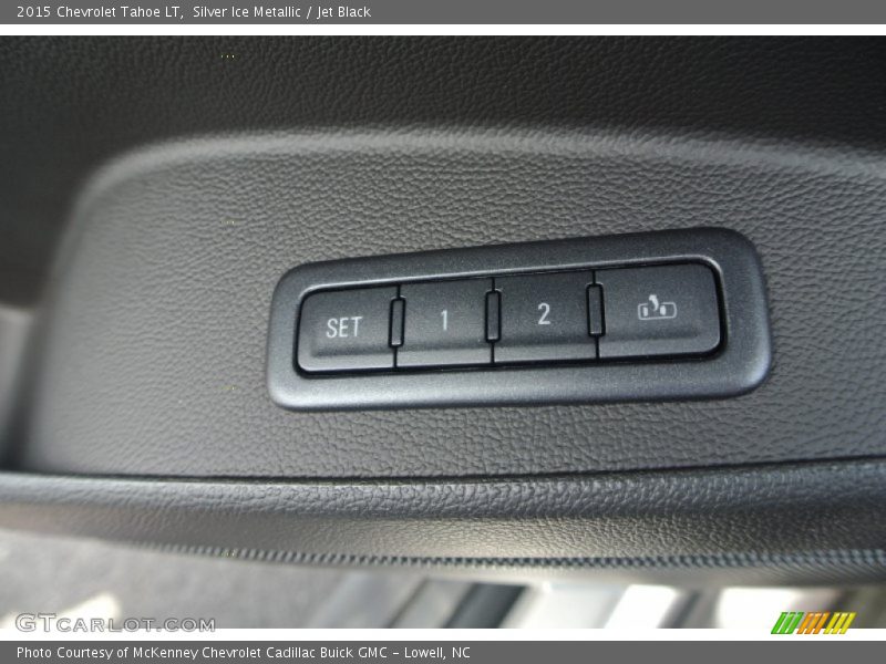 Silver Ice Metallic / Jet Black 2015 Chevrolet Tahoe LT