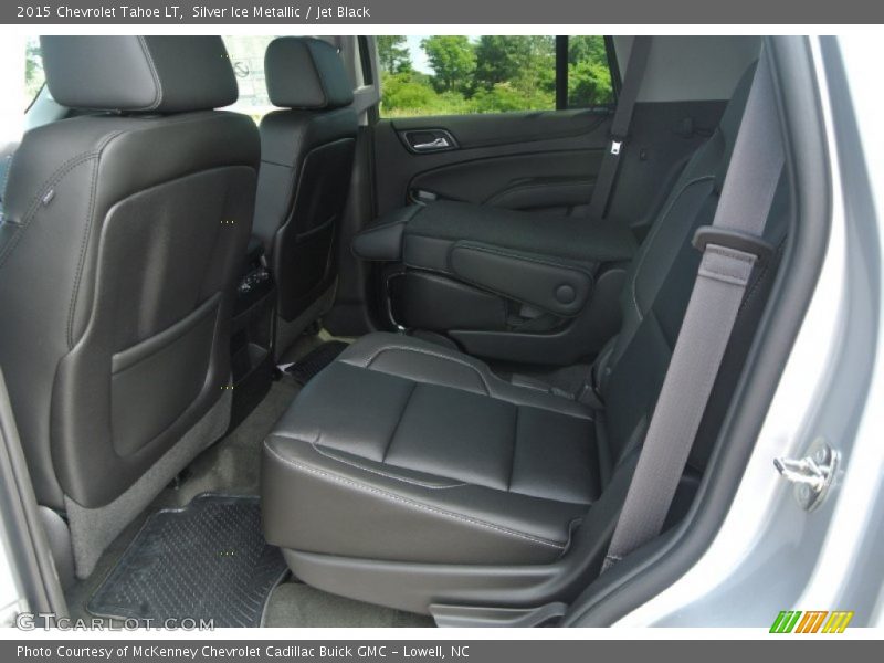 Silver Ice Metallic / Jet Black 2015 Chevrolet Tahoe LT