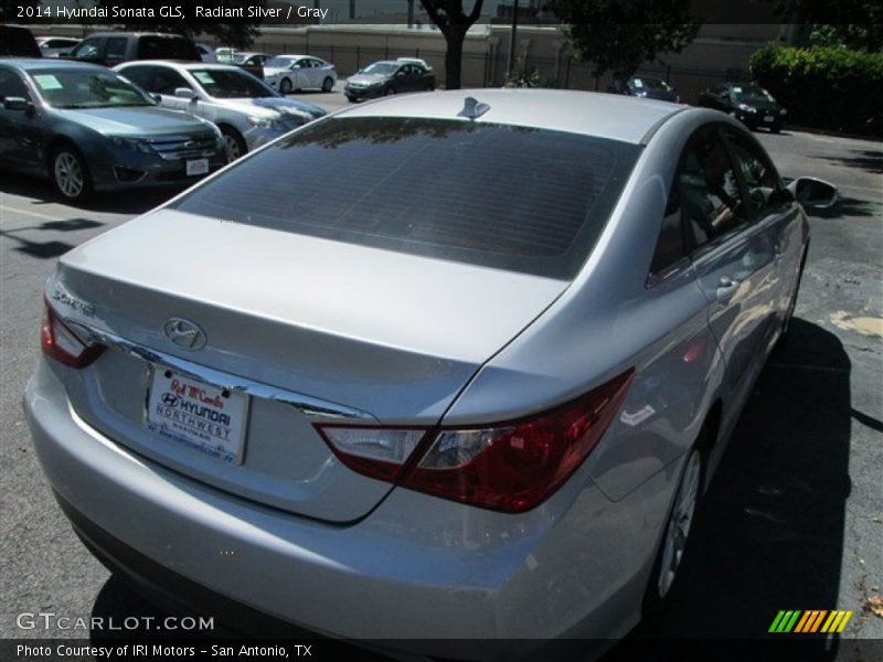 Radiant Silver / Gray 2014 Hyundai Sonata GLS