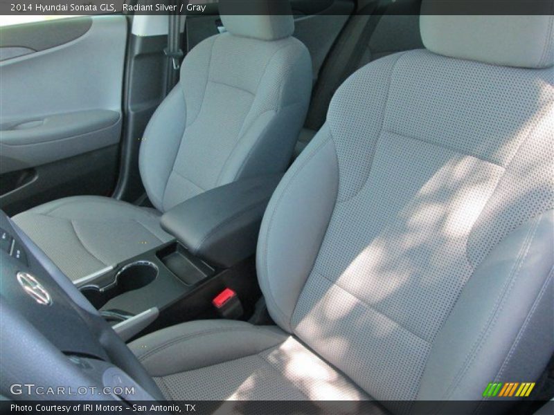Radiant Silver / Gray 2014 Hyundai Sonata GLS