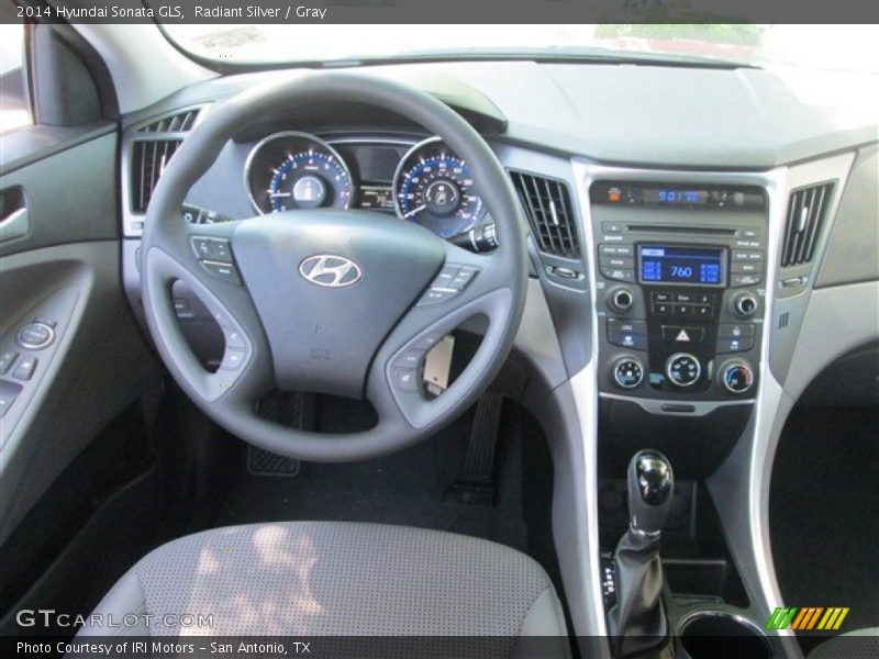 Radiant Silver / Gray 2014 Hyundai Sonata GLS