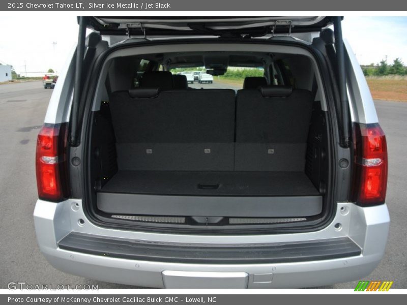 Silver Ice Metallic / Jet Black 2015 Chevrolet Tahoe LT