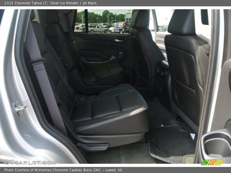 Silver Ice Metallic / Jet Black 2015 Chevrolet Tahoe LT