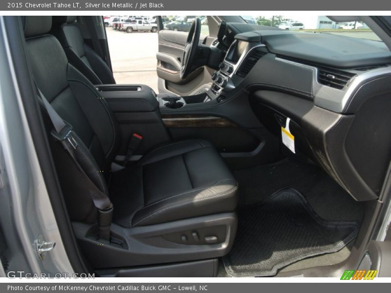 Silver Ice Metallic / Jet Black 2015 Chevrolet Tahoe LT