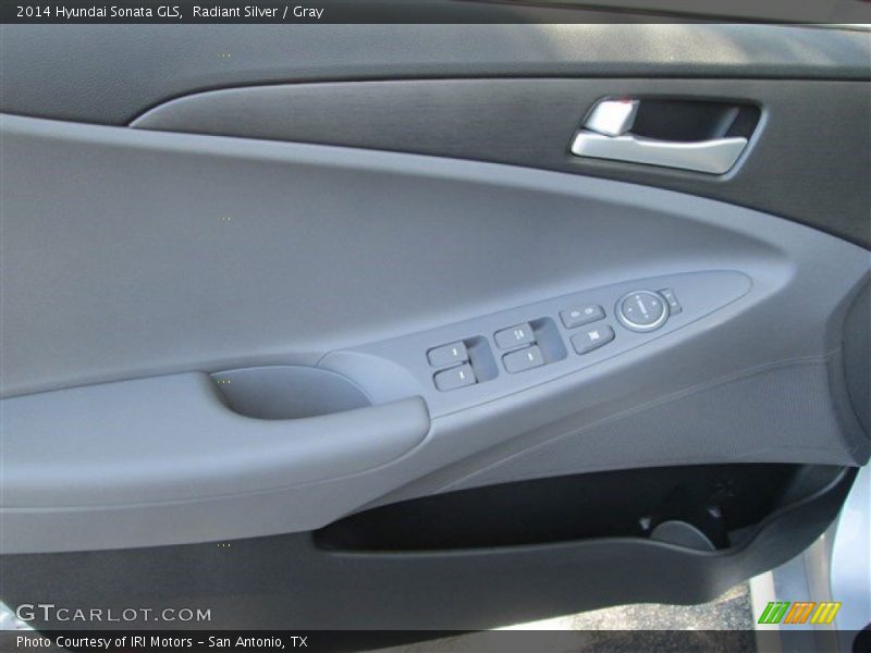 Radiant Silver / Gray 2014 Hyundai Sonata GLS