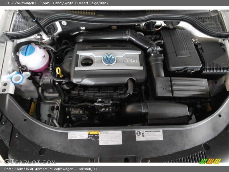 Candy White / Desert Beige/Black 2014 Volkswagen CC Sport