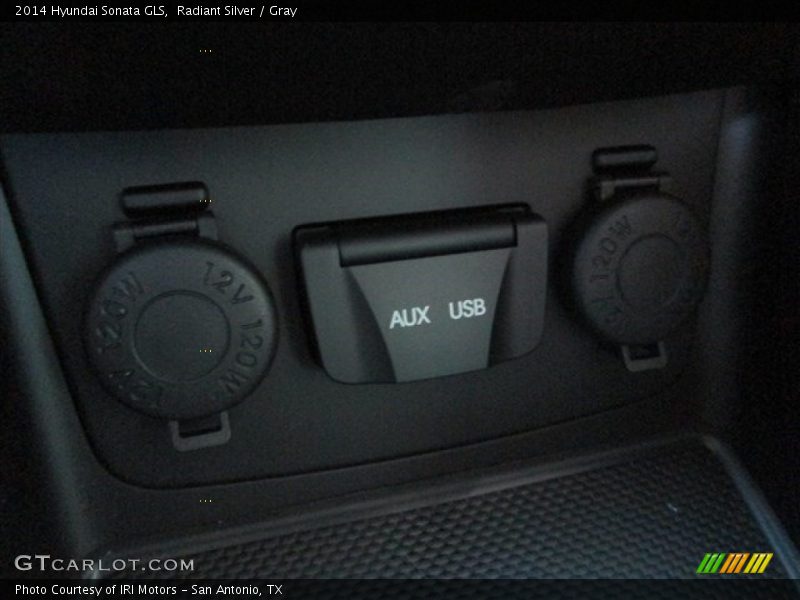 Radiant Silver / Gray 2014 Hyundai Sonata GLS