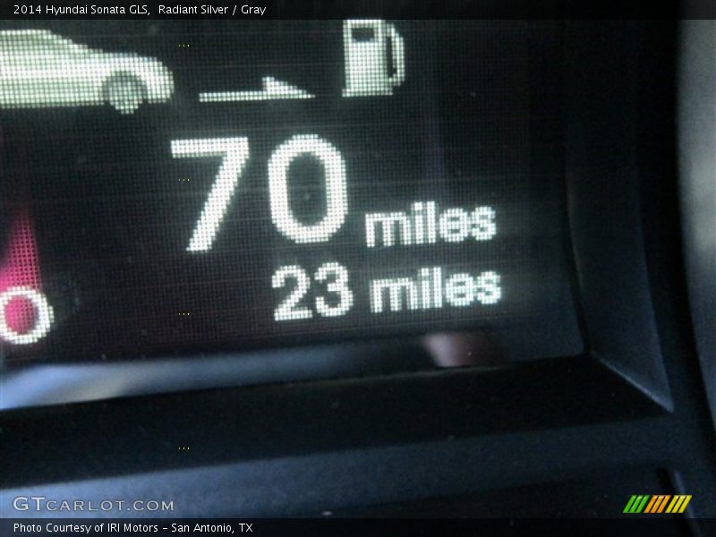 Radiant Silver / Gray 2014 Hyundai Sonata GLS