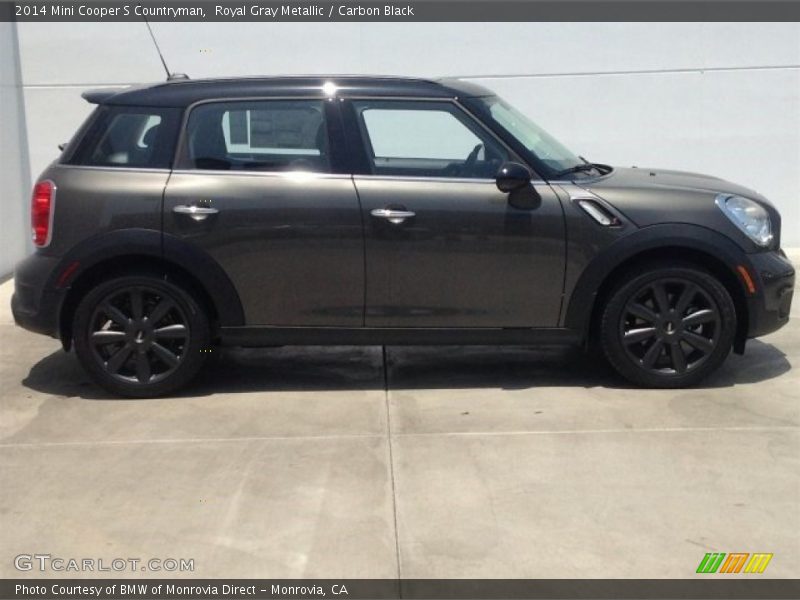Royal Gray Metallic / Carbon Black 2014 Mini Cooper S Countryman