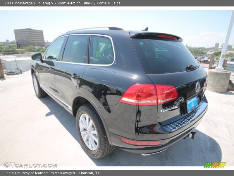 Black / Cornsilk Beige 2014 Volkswagen Touareg V6 Sport 4Motion