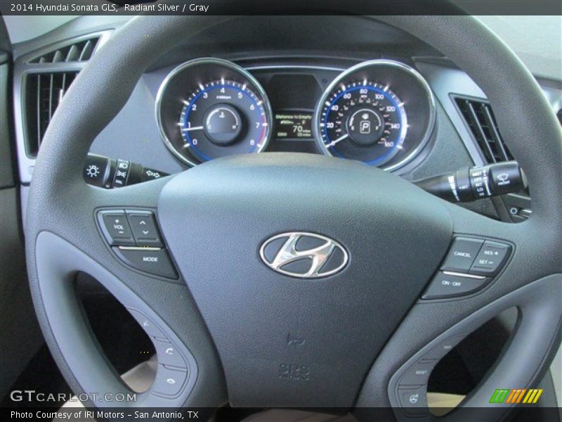 Radiant Silver / Gray 2014 Hyundai Sonata GLS