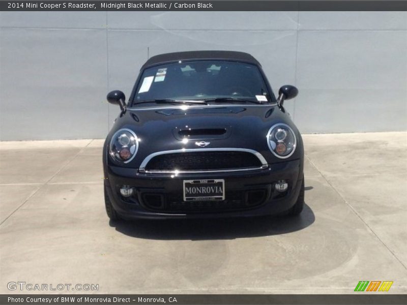 Midnight Black Metallic / Carbon Black 2014 Mini Cooper S Roadster