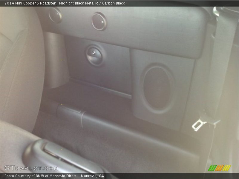 Midnight Black Metallic / Carbon Black 2014 Mini Cooper S Roadster