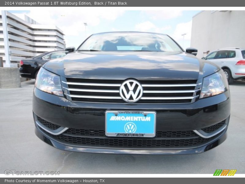 Black / Titan Black 2014 Volkswagen Passat 1.8T Wolfsburg Edition
