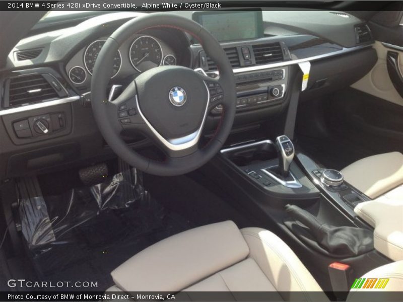  2014 4 Series 428i xDrive Convertible Oyster/Black Interior