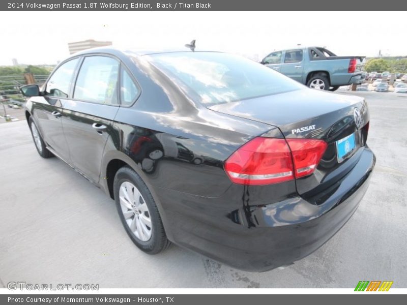 Black / Titan Black 2014 Volkswagen Passat 1.8T Wolfsburg Edition