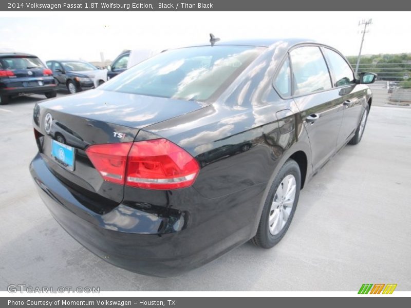 Black / Titan Black 2014 Volkswagen Passat 1.8T Wolfsburg Edition