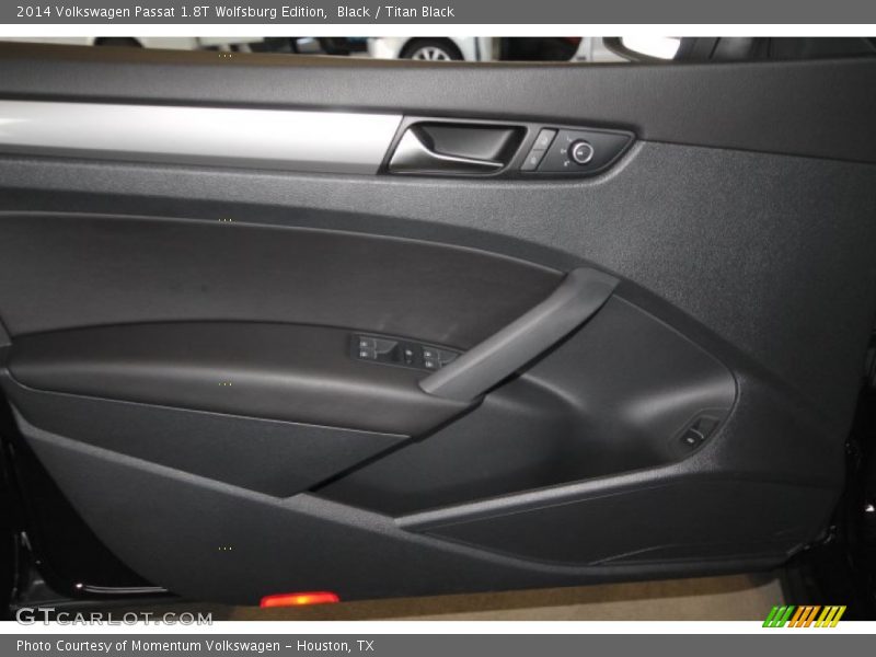 Black / Titan Black 2014 Volkswagen Passat 1.8T Wolfsburg Edition