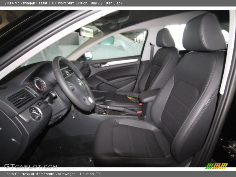 Black / Titan Black 2014 Volkswagen Passat 1.8T Wolfsburg Edition