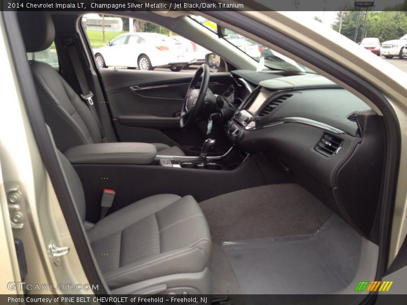 Champagne Silver Metallic / Jet Black/Dark Titanium 2014 Chevrolet Impala LT