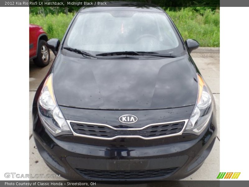 Midnight Black / Black 2012 Kia Rio Rio5 LX Hatchback