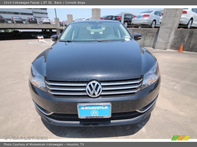 Black / Cornsilk Beige 2014 Volkswagen Passat 1.8T SE