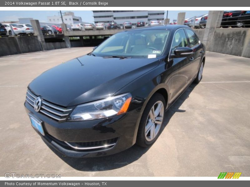 Black / Cornsilk Beige 2014 Volkswagen Passat 1.8T SE