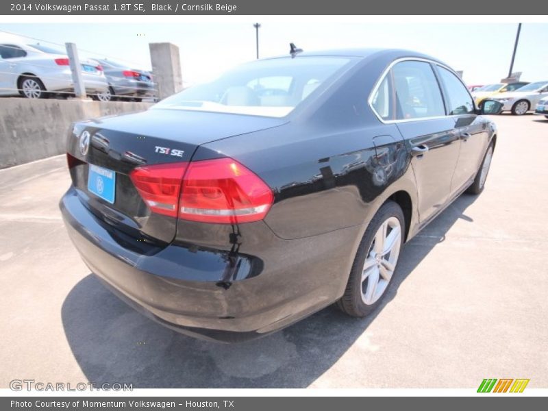 Black / Cornsilk Beige 2014 Volkswagen Passat 1.8T SE
