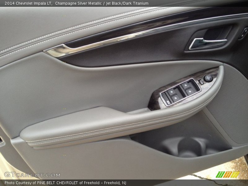 Champagne Silver Metallic / Jet Black/Dark Titanium 2014 Chevrolet Impala LT