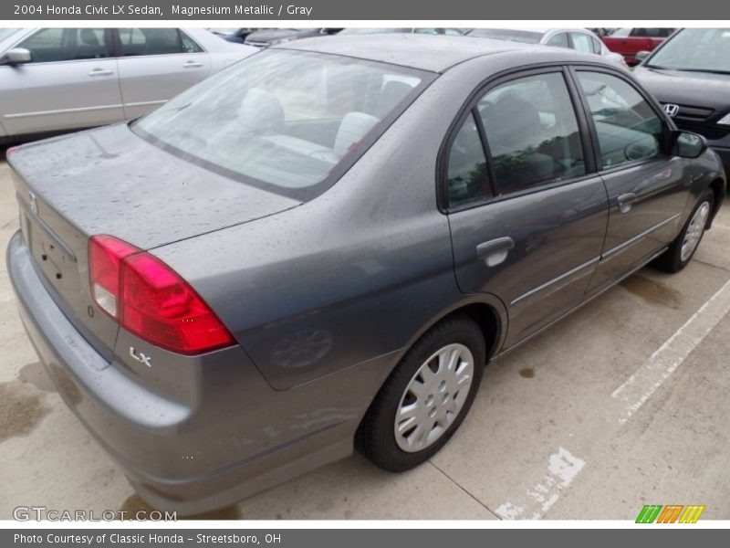 Magnesium Metallic / Gray 2004 Honda Civic LX Sedan