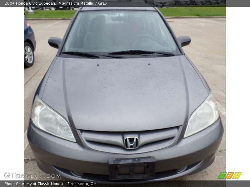 Magnesium Metallic / Gray 2004 Honda Civic LX Sedan